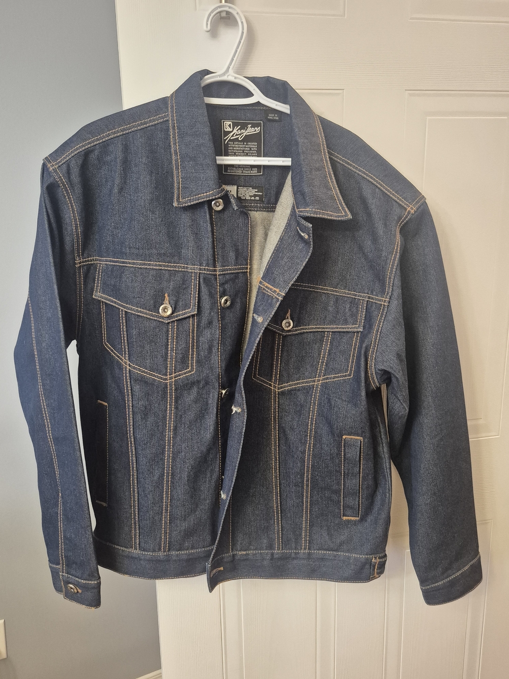 Karl Kani Jeans Denim Jacket - NEW - Made In Hong Kong